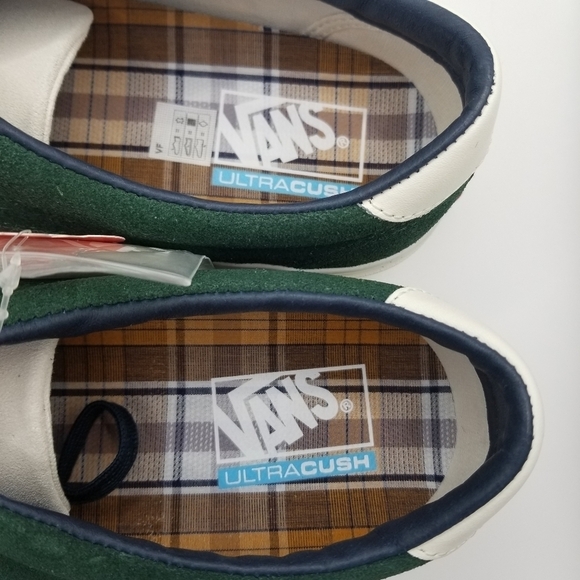 Vans Acer Ni SP Ultracush Dark Green Suede Sneakers NWT Men 9 Women 10.5 - Picture 8 of 11